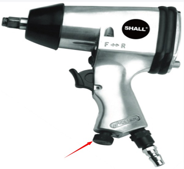 Air impact wrench with compressor Air impact wrench with compressor