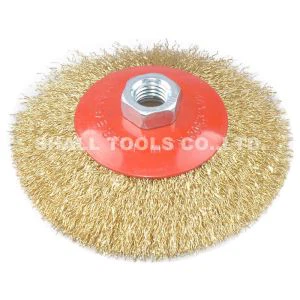 Cepillo cónico para amoladora angular