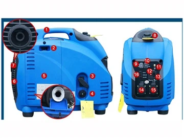 ¿Cómo mantener el generador inverter?